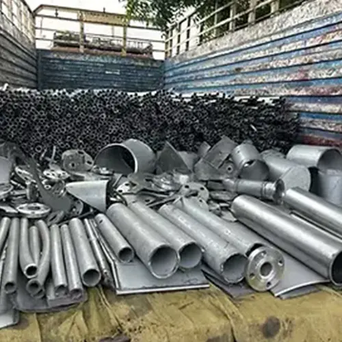 Steel scrap metal for recycling